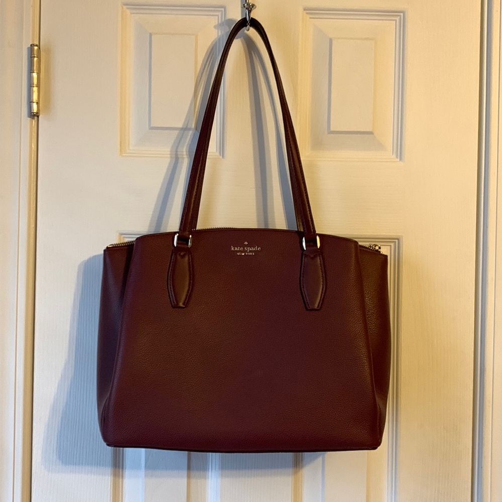 Kate spade leather tote purse bag